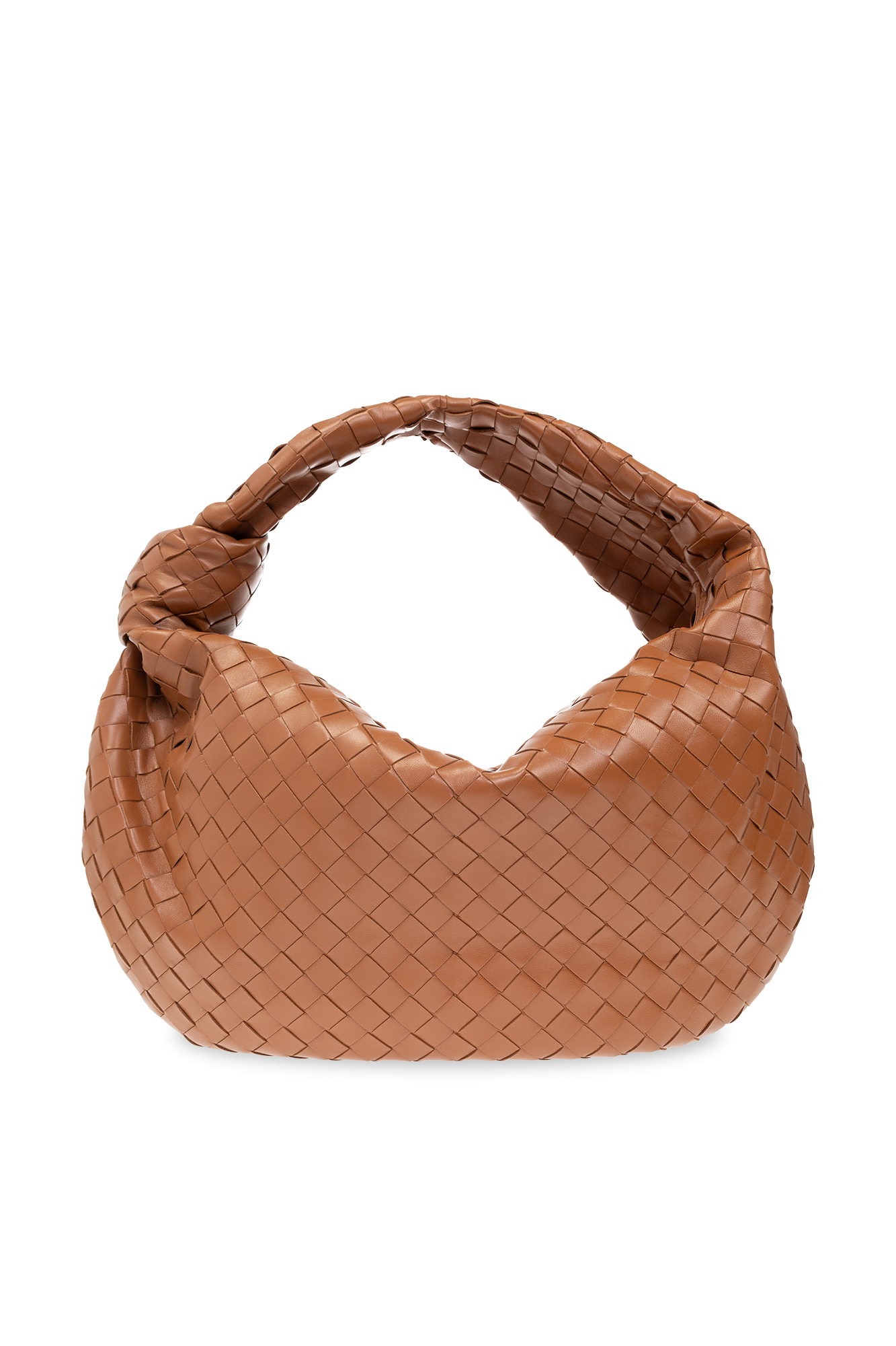 Brown Small Jodie hobo bag Bottega Veneta the shoulder pouch bag bottega veneta bag SchaferandweinerShops Turkmenistan